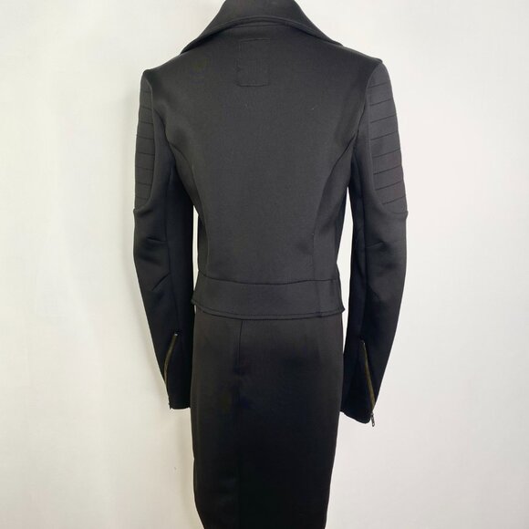 Guess - Black Moto Jacket + Skirt - Picture 8 of 13